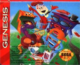 Cartridge artwork for Fun 'N Games on the Sega Nomad.