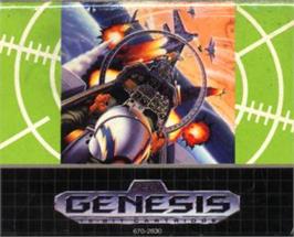 Cartridge artwork for G-Loc Air Battle on the Sega Nomad.