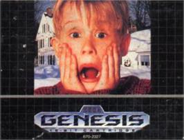 Cartridge artwork for Home Alone on the Sega Nomad.