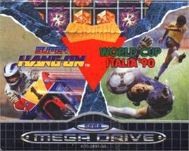Cartridge artwork for Mega Games I on the Sega Nomad.