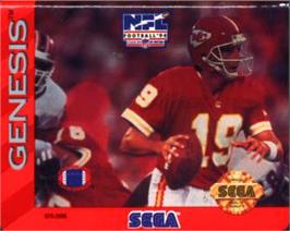 Cartridge artwork for Nfl Football '94 on the Sega Nomad.