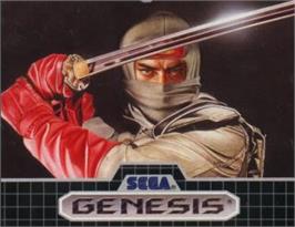 Cartridge artwork for Revenge of Shinobi, The on the Sega Nomad.