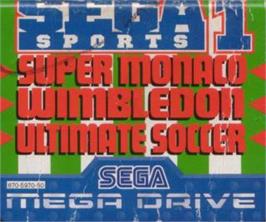 Cartridge artwork for Sega Sports 1 on the Sega Nomad.