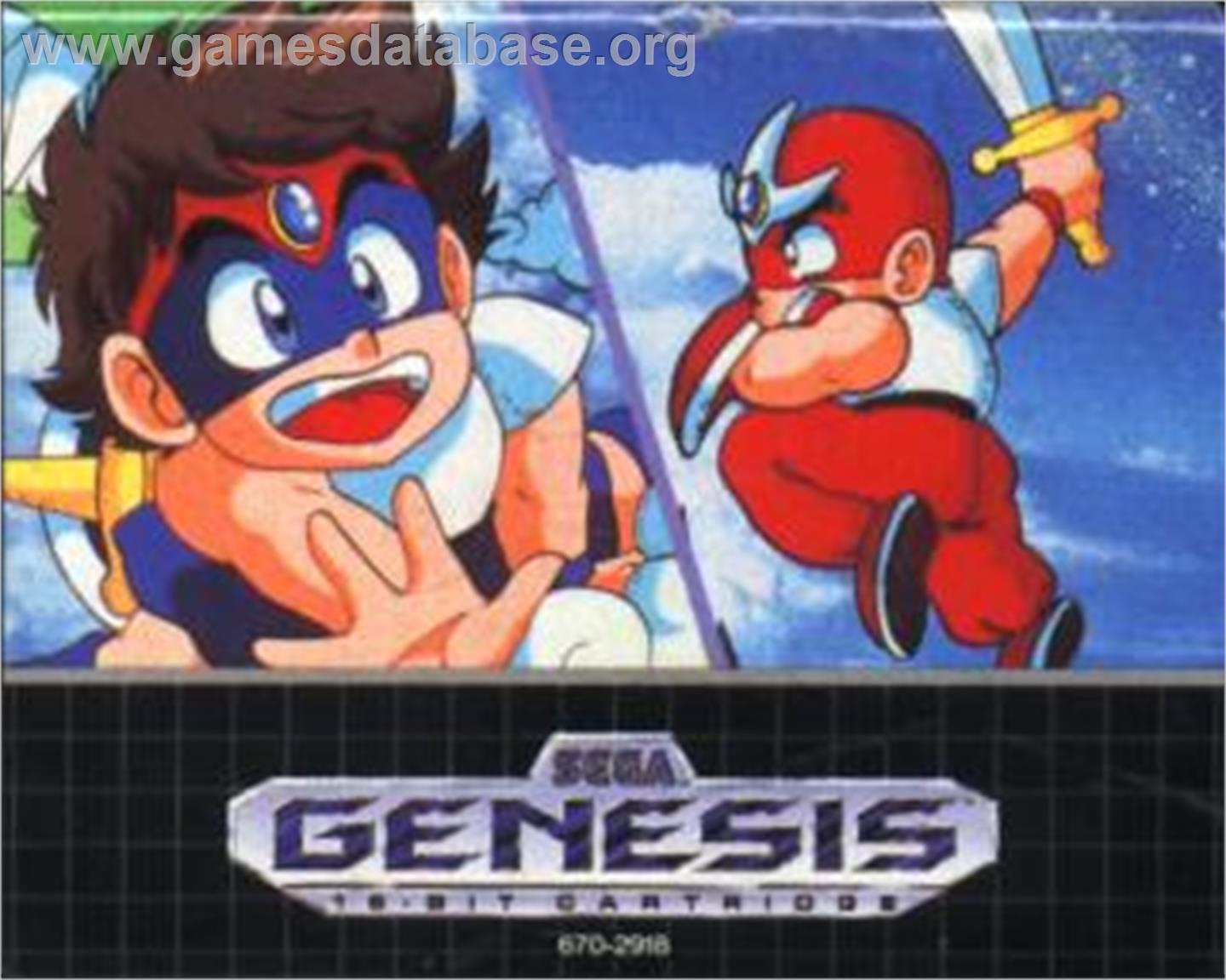 Chiki Chiki Boys - Sega Nomad - Artwork - Cartridge
