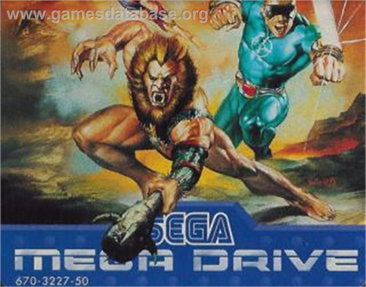 Eternal Champions - Sega Nomad - Artwork - Cartridge