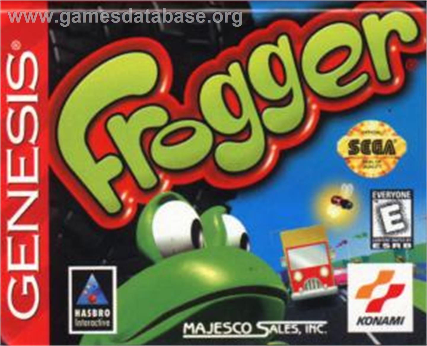 Frogger - Sega Nomad - Artwork - Cartridge
