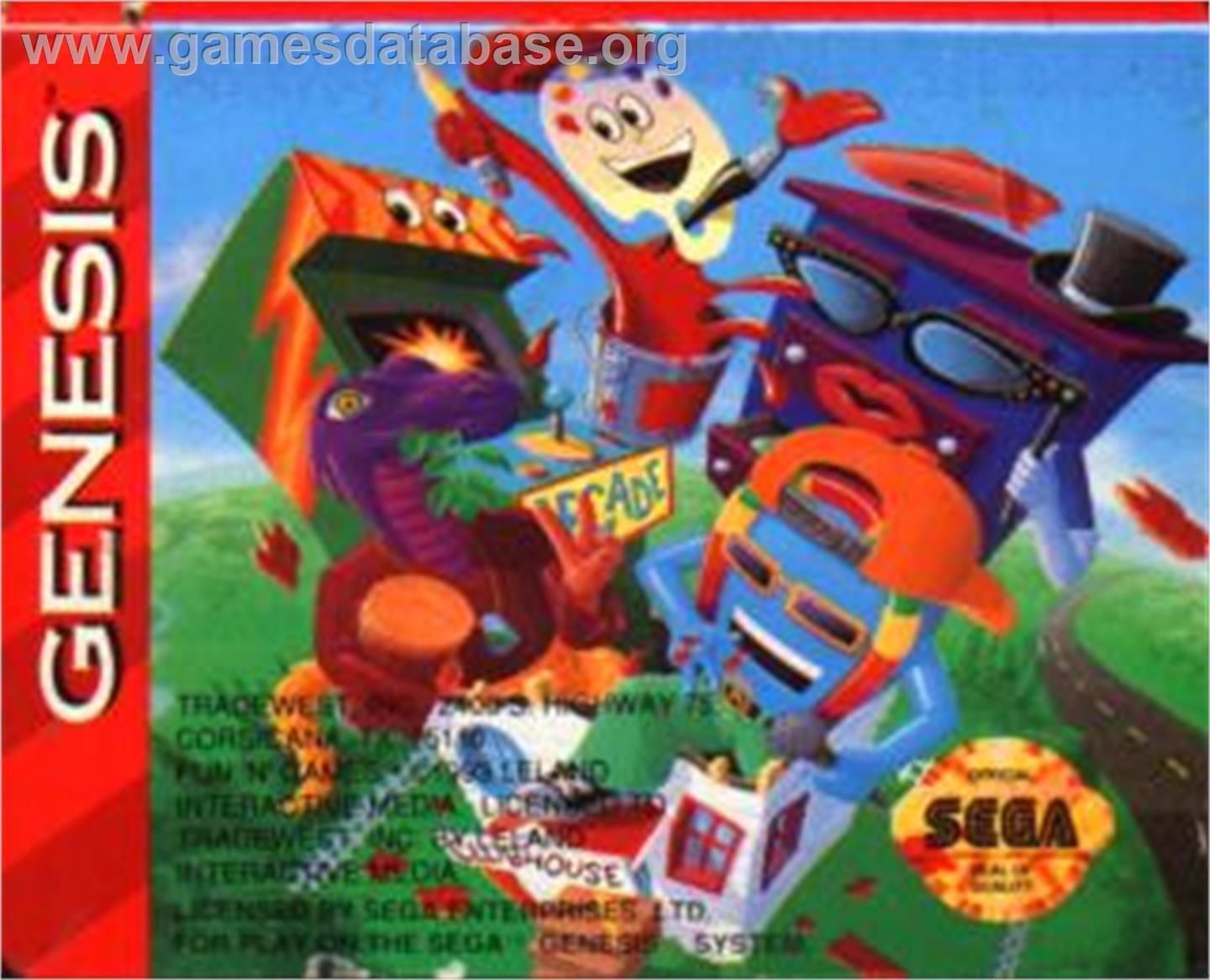 Fun 'n' Games - Sega Nomad - Artwork - Cartridge