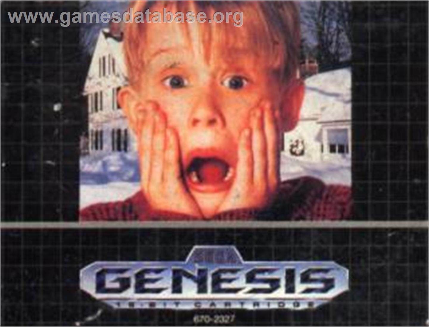 Home Alone - Sega Nomad - Artwork - Cartridge