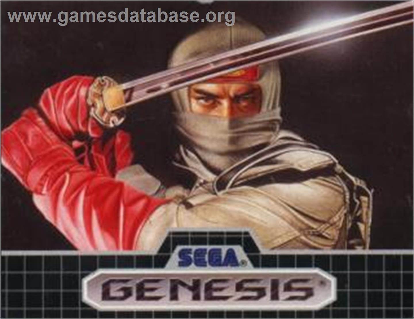 Revenge of Shinobi, The - Sega Nomad - Artwork - Cartridge
