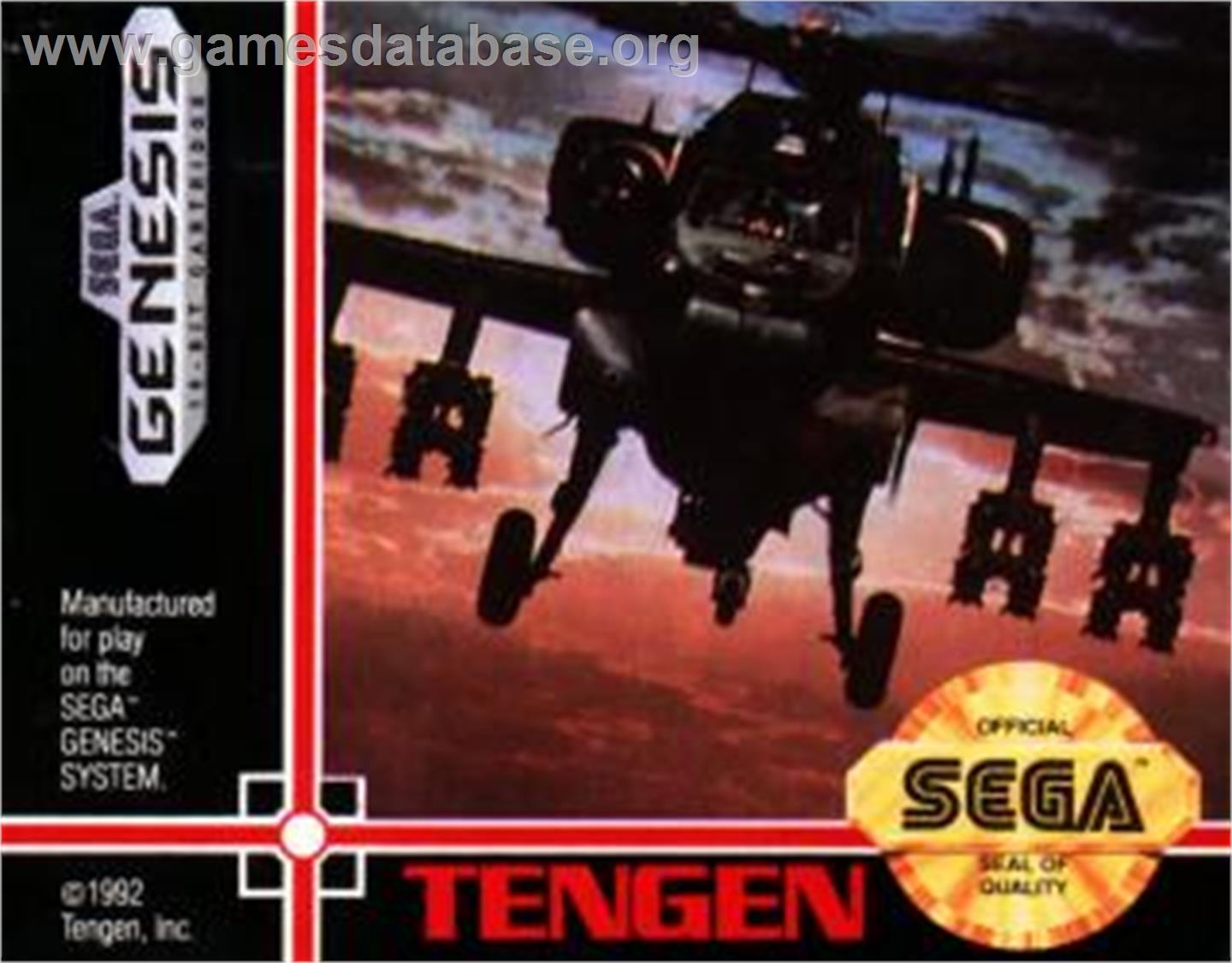 Steel Talons - Sega Nomad - Artwork - Cartridge