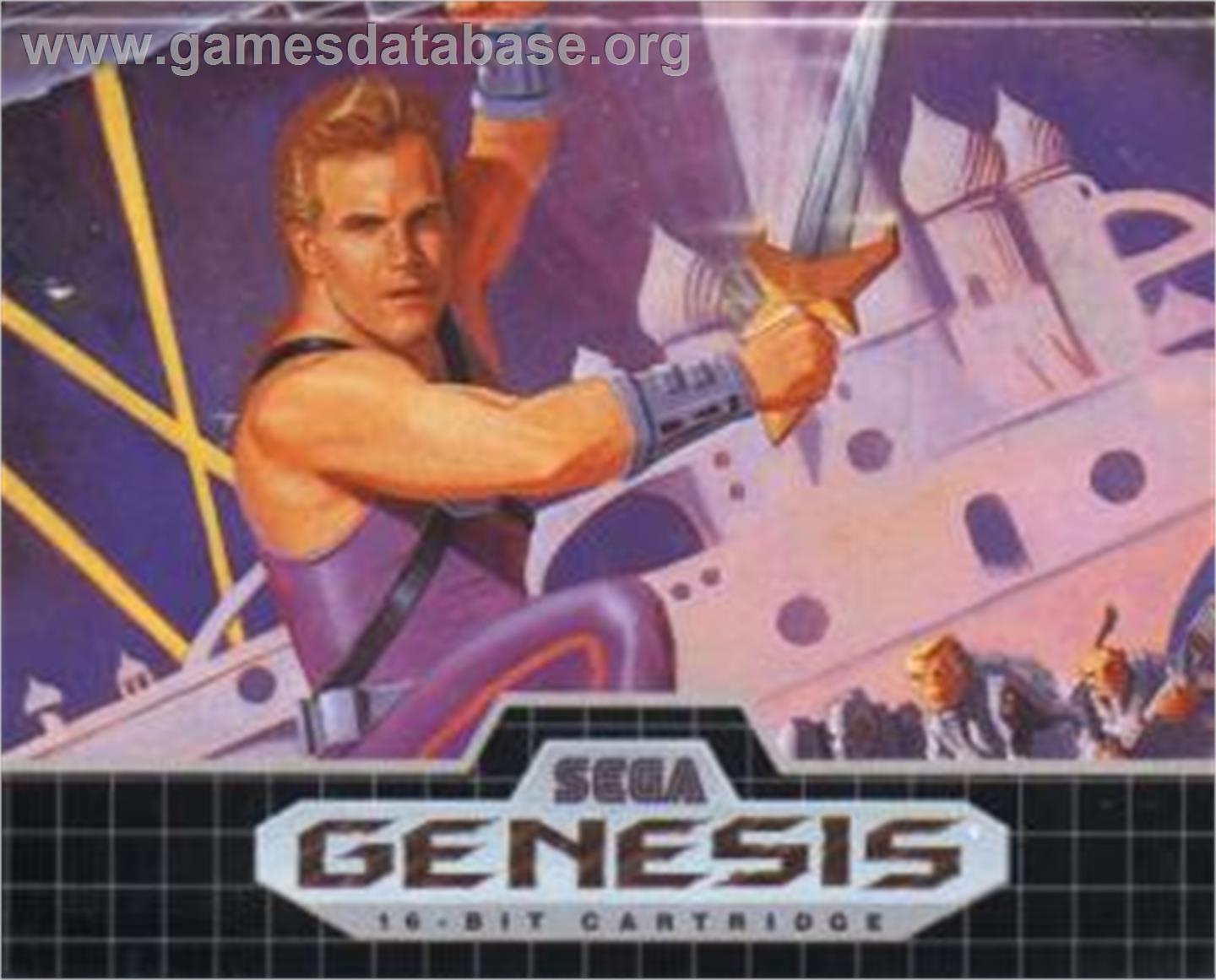 Strider - Sega Nomad - Artwork - Cartridge