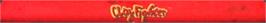 Top of cartridge artwork for Clay Fighter on the Sega Nomad.