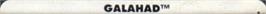 Top of cartridge artwork for Legend Of Galahad, The on the Sega Nomad.