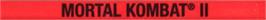 Top of cartridge artwork for Mortal Kombat 2 on the Sega Nomad.