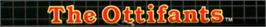 Top of cartridge artwork for Ottifants, The on the Sega Nomad.
