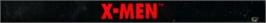 Top of cartridge artwork for X-men on the Sega Nomad.
