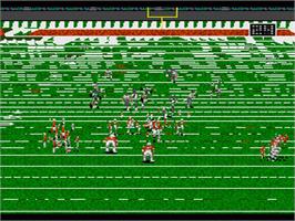 In game image of Espn Sunday Night Nfl on the Sega Nomad.