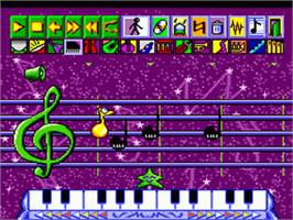 In game image of Fun 'N Games on the Sega Nomad.
