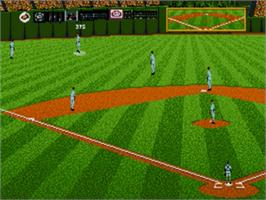 In game image of HardBall 5 on the Sega Nomad.