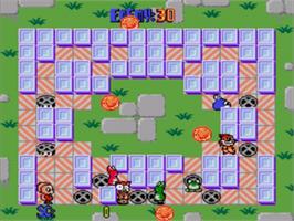 In game image of Huan Le Tao Qi Shu - Smart Mouse on the Sega Nomad.