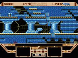 In game image of Killing Game Show, The on the Sega Nomad.