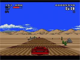 In game image of Lotus 2 - Recs on the Sega Nomad.