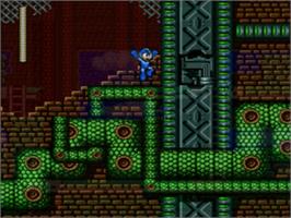 In game image of Mega Man - The Wily Wars on the Sega Nomad.