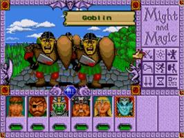 In game image of Might And Magic 3 - Isles Of Terra on the Sega Nomad.