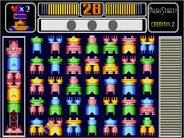 In game image of Puzzle And Action - Ichidant-r on the Sega Nomad.