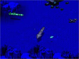 In game image of Seaquest Dsv on the Sega Nomad.