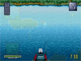 In game image of Tnn Outdoors - Bass Tournament '96 on the Sega Nomad.