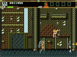 In game image of Viento, El on the Sega Nomad.
