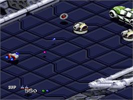 In game image of Viewpoint on the Sega Nomad.
