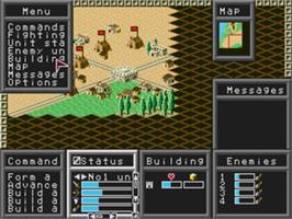 In game image of Warrior of Rome 2 on the Sega Nomad.
