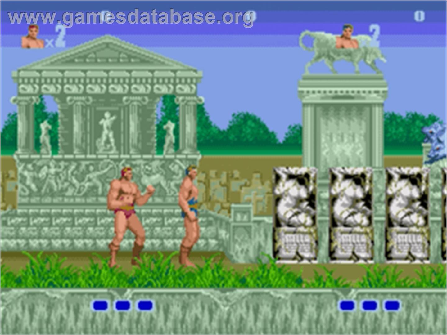 Altered Beast - Sega Nomad - Artwork - In Game