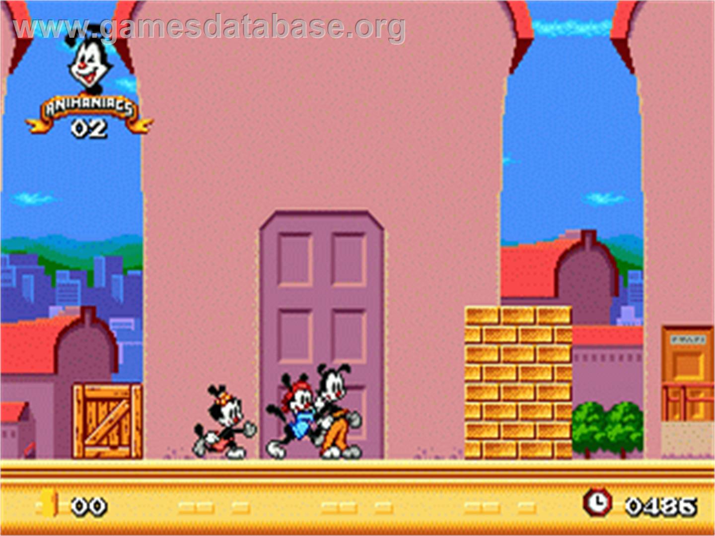 Animaniacs - Sega Nomad - Artwork - In Game