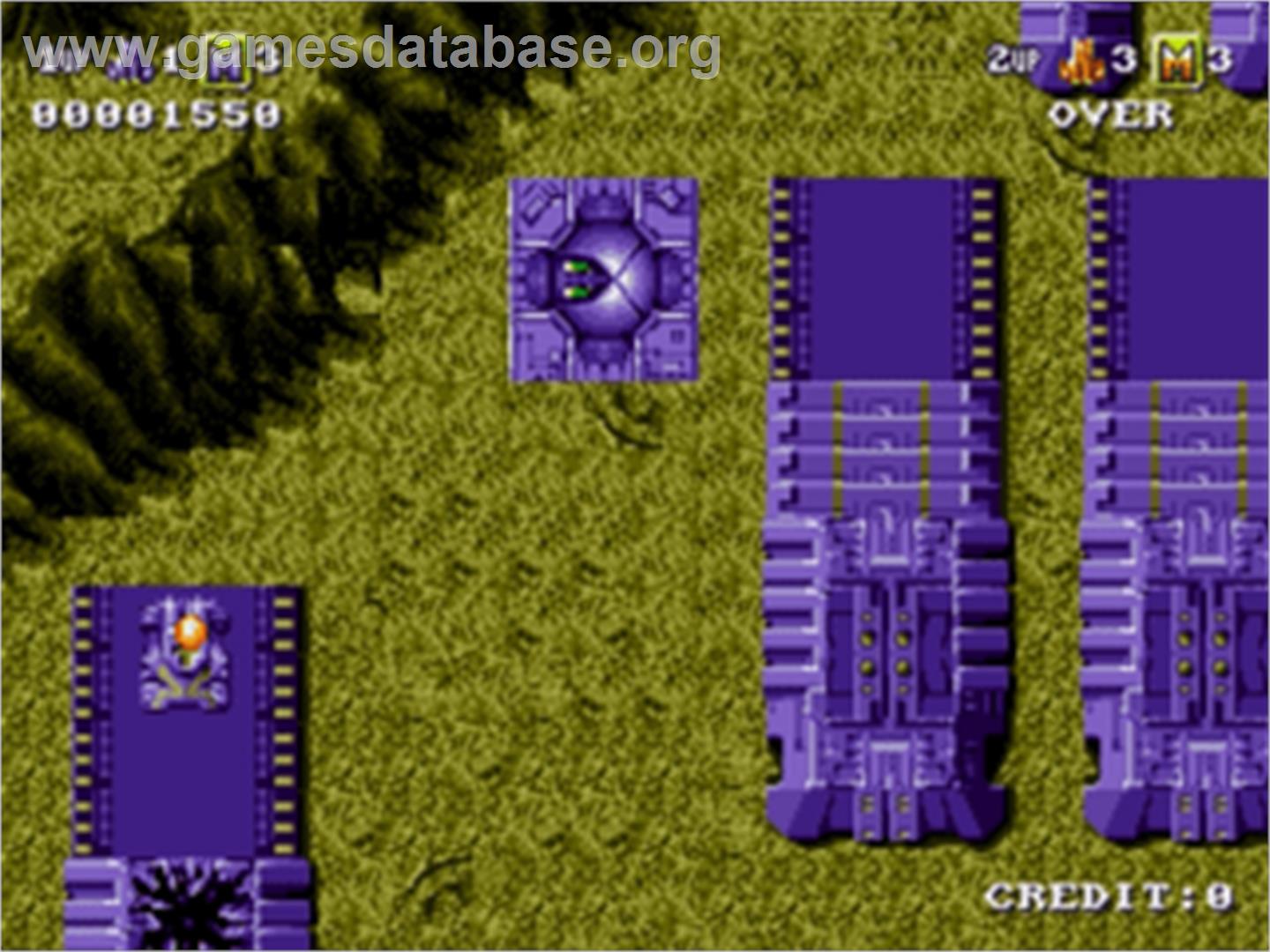 Battle Squadron - Sega Nomad - Artwork - In Game