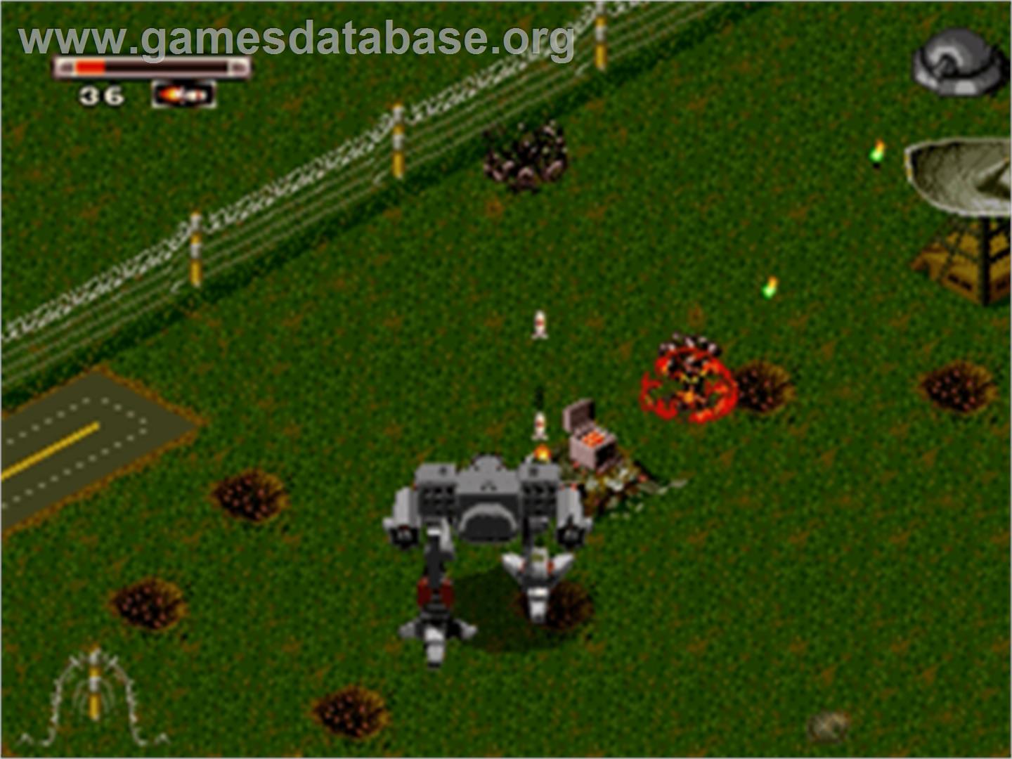 Battletech: A Game of Armored Combat - Sega Nomad - Artwork - In Game