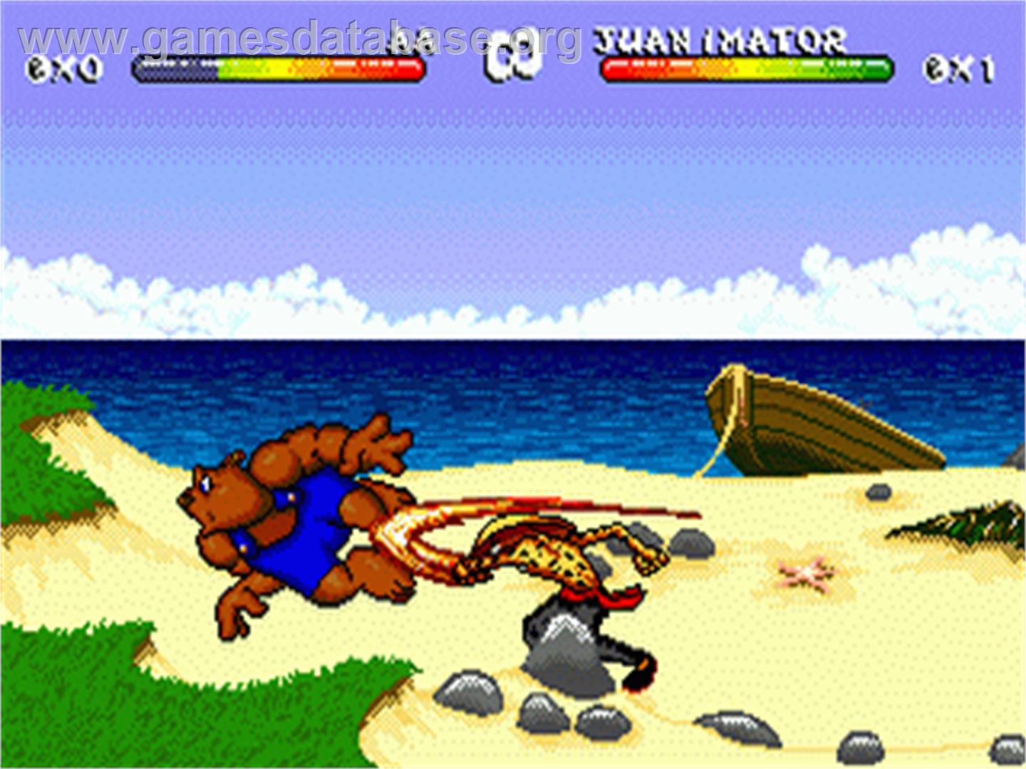 Brutal: Paws of Fury - Sega Nomad - Artwork - In Game