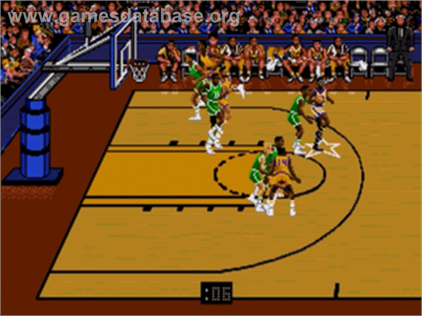 Bulls vs. Lakers and the NBA Playoffs - Sega Nomad - Artwork - In Game