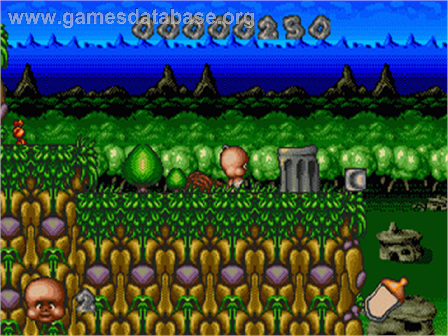 Chuck Rock 2: Son of Chuck - Sega Nomad - Artwork - In Game