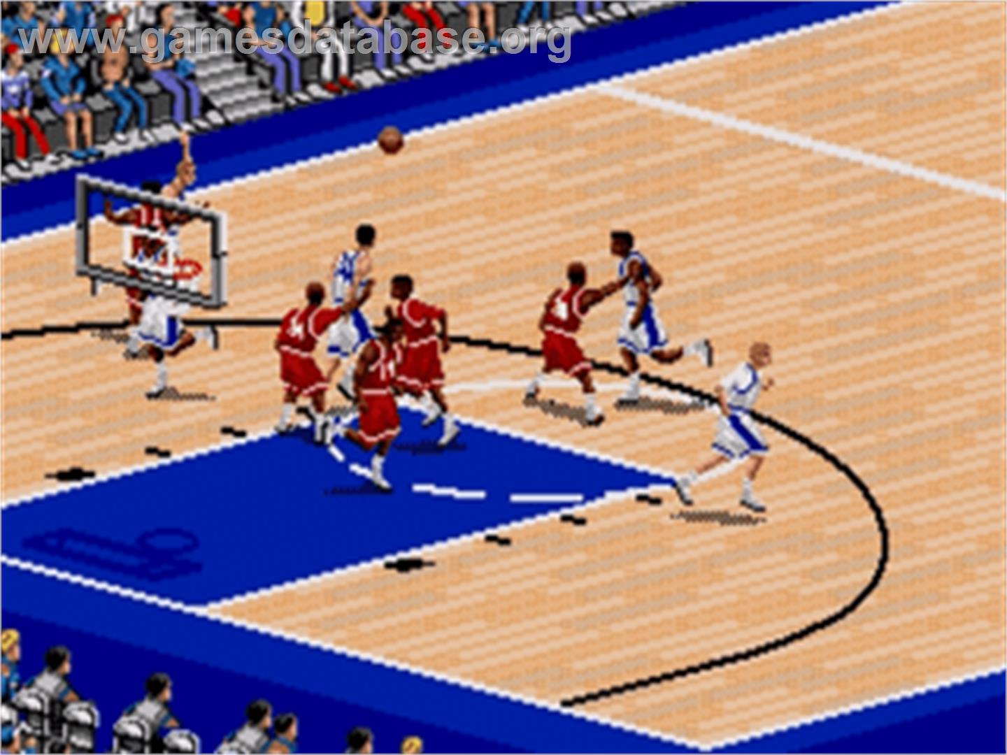 Coach K College Basketball - Sega Nomad - Artwork - In Game