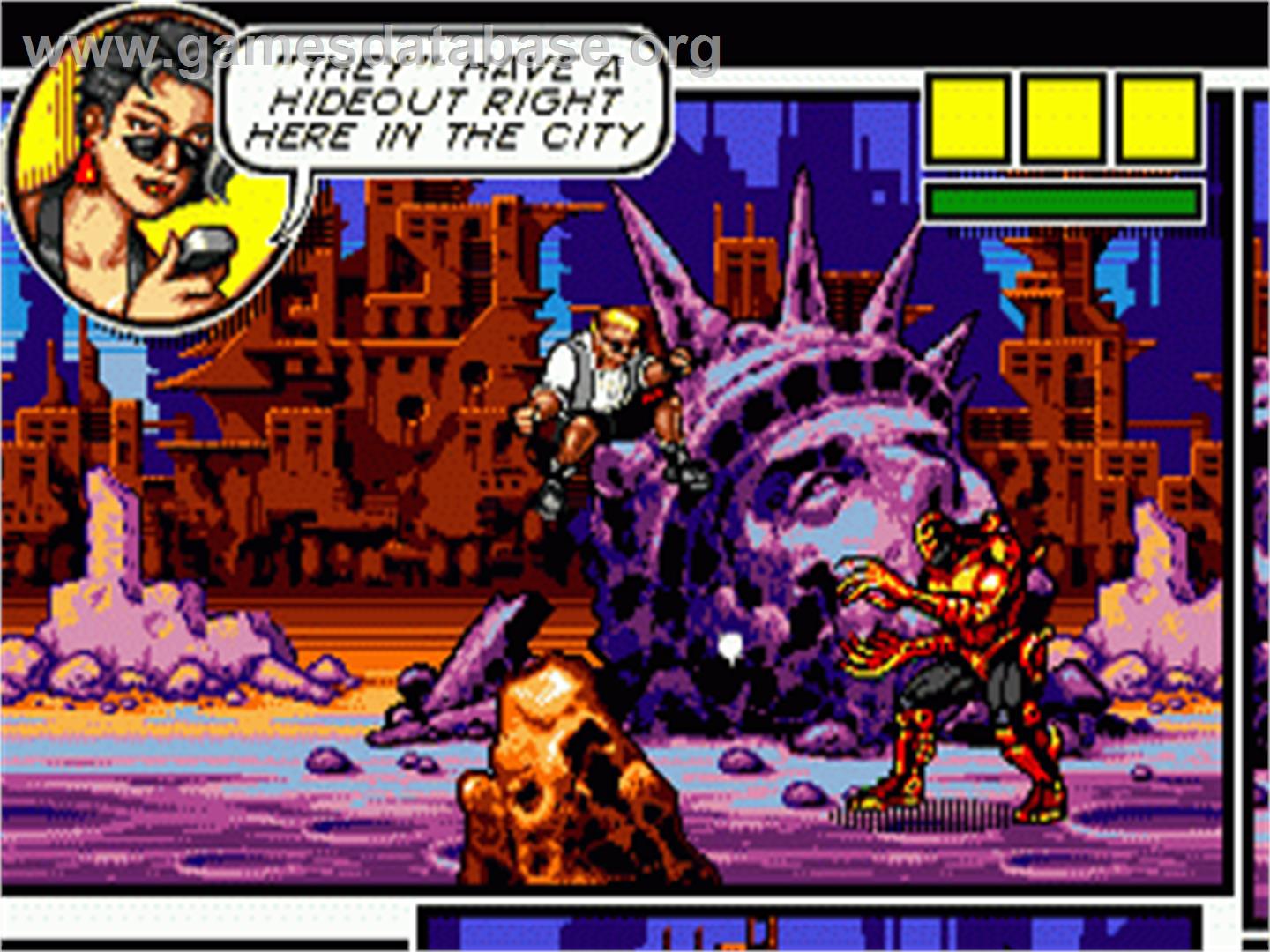 Comix Zone - Sega Nomad - Artwork - In Game