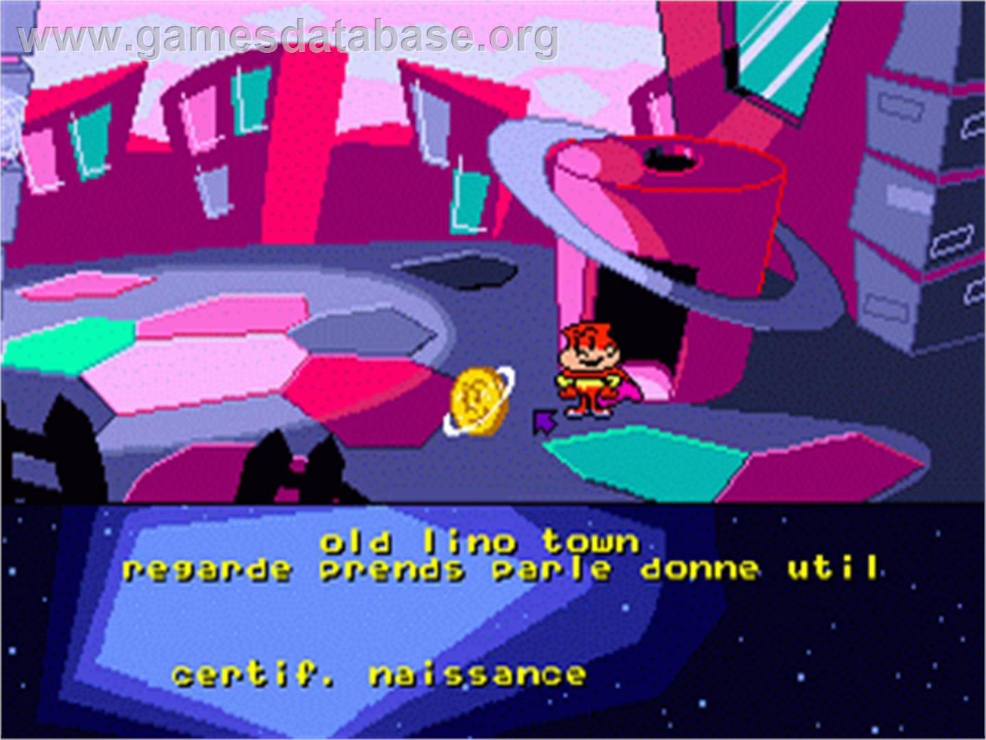 Cosmic Spacehead - Sega Nomad - Artwork - In Game