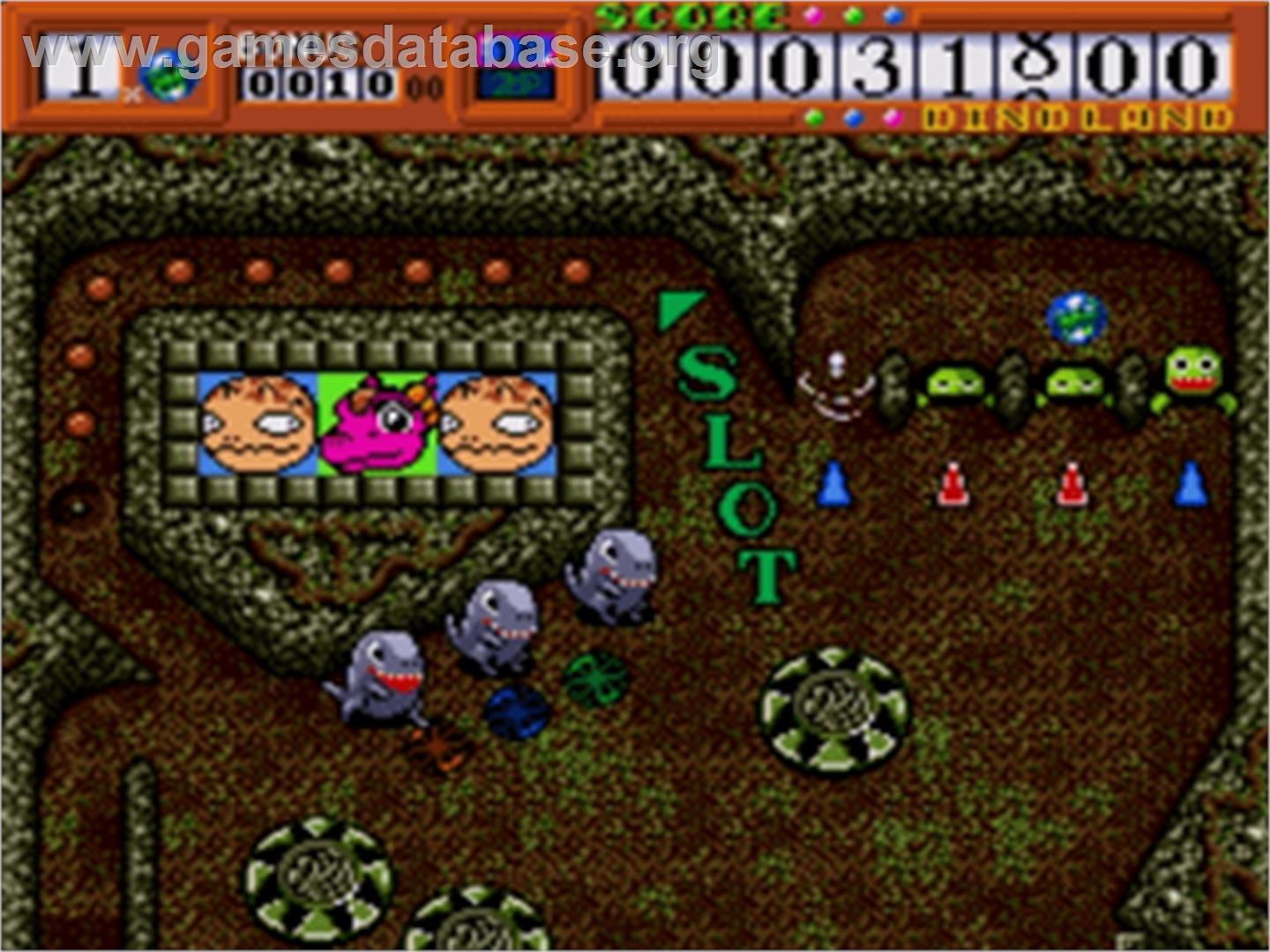 Dino Land - Sega Nomad - Artwork - In Game