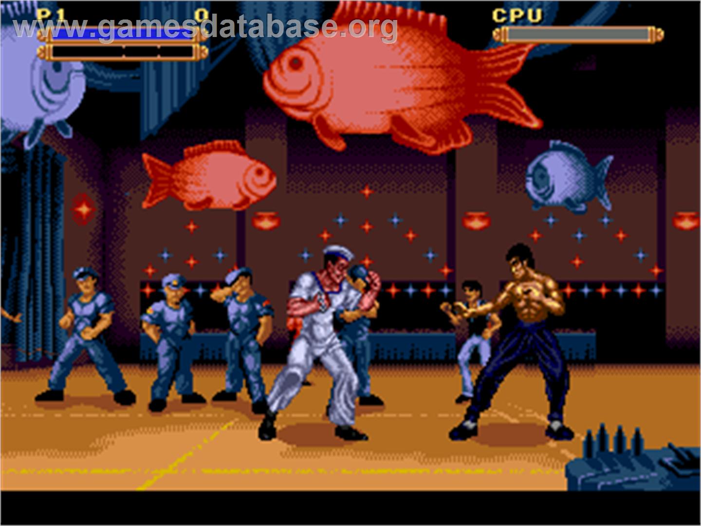 Dragon - The Bruce Lee Story - Sega Nomad - Artwork - In Game
