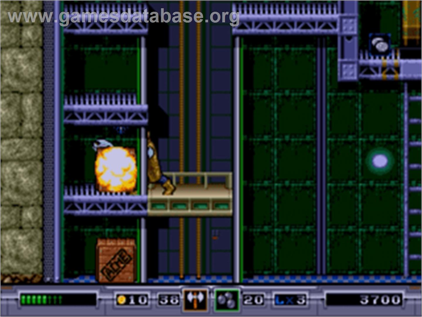 Ex-mutants - Sega Nomad - Artwork - In Game