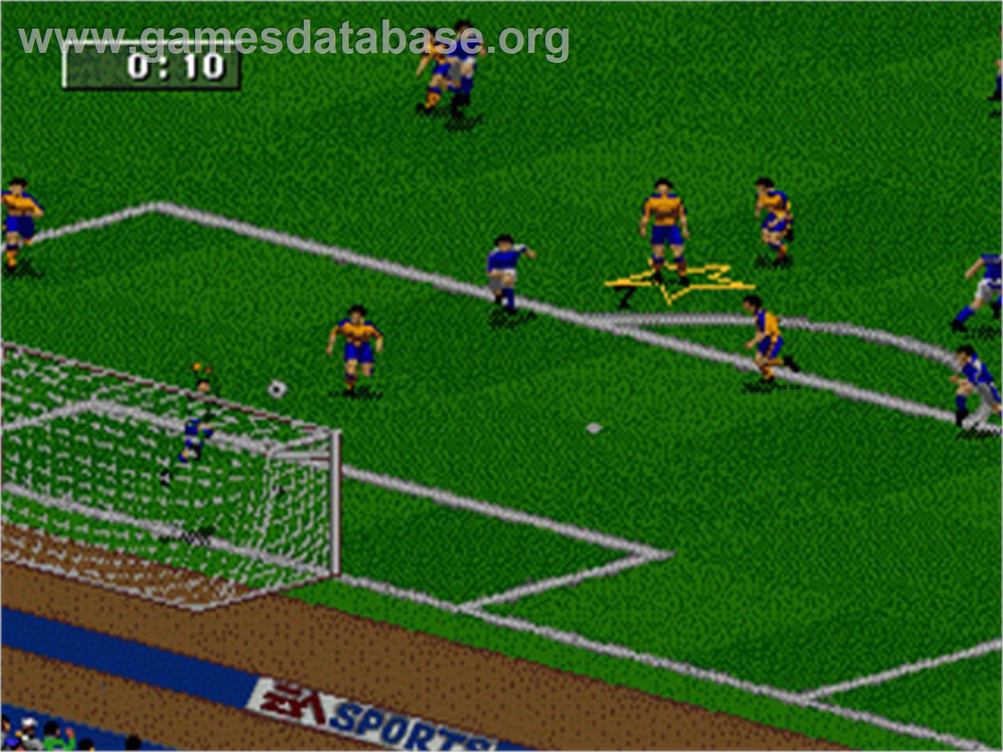 FIFA 96 - Sega Nomad - Artwork - In Game