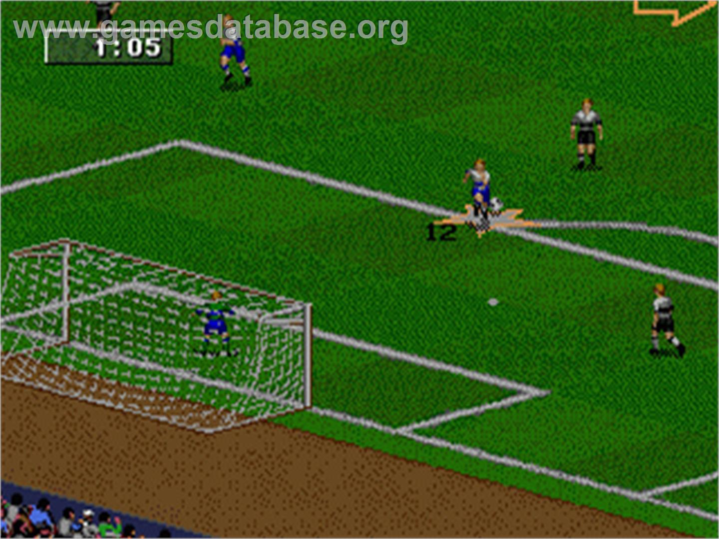 FIFA 98: Road to World Cup - Sega Nomad - Artwork - In Game