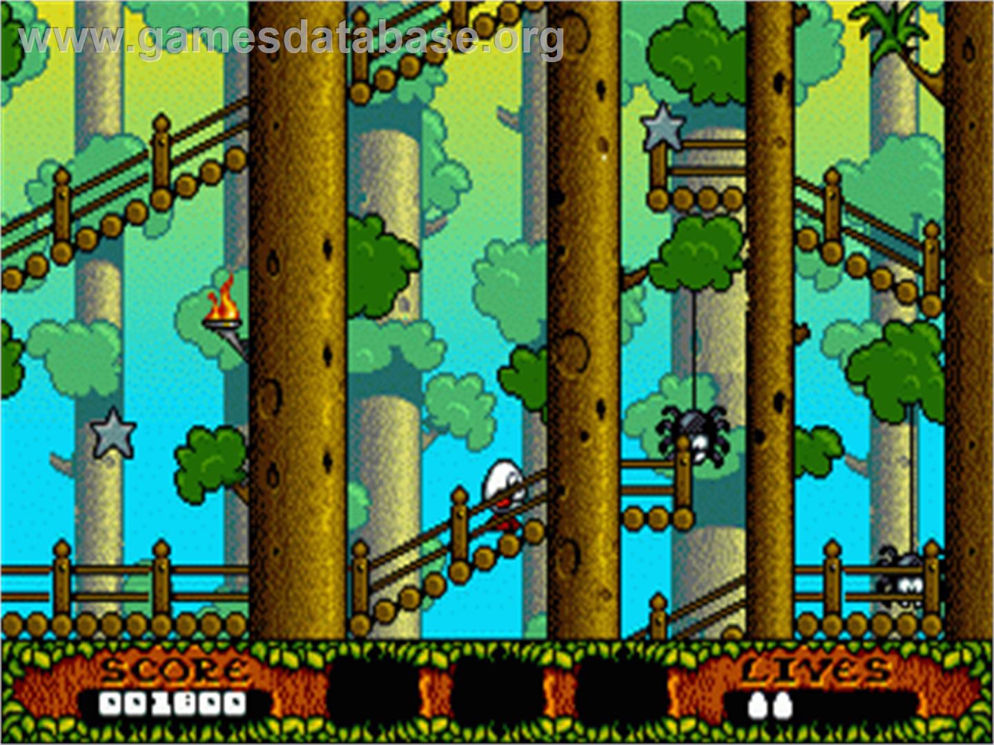 Fantastic Adventures of Dizzy, The - Sega Nomad - Artwork - In Game